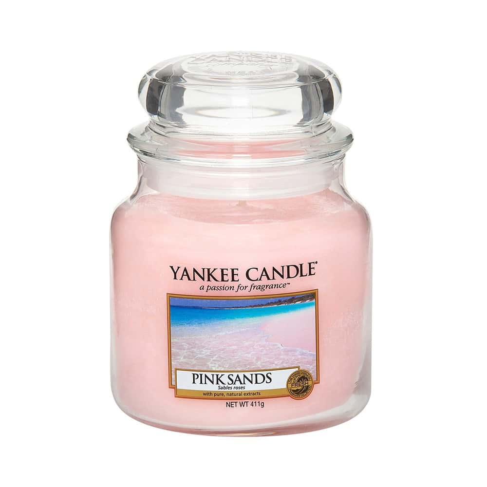 Yankee Candle Classic Medium Jar Pink Sands Candle 411g