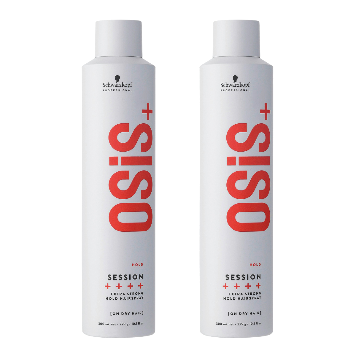 2-pack Schwarzkopf Professional Osis+ Session 300ml