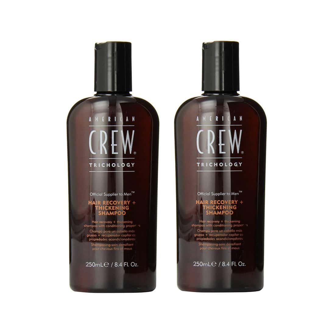 2-pack American Crew Hair Recovery + Thickening Shampoo 250ml