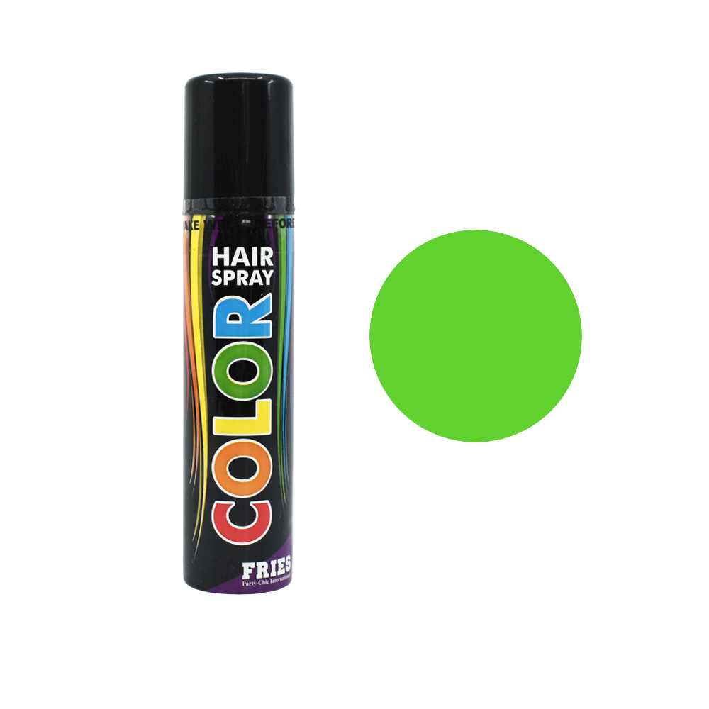 Bravehead Fries Color Hair-Spray Green 100ml