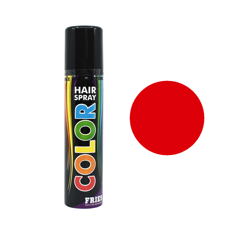 Bravehead Fries Color Hair-Spray Red 100ml