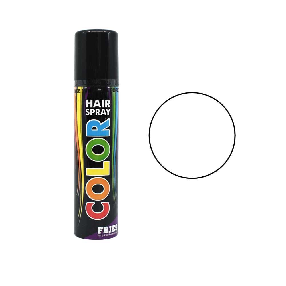 Bravehead Fries Hair Spray Color White 100ml