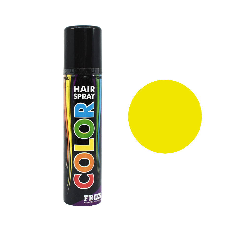 Bravehead Fries Color Hair-Spray Yellow 100ml
