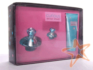Britney Spears Curious Edp 50 ml + Body Souffle 100 ml + 5 ml Mini Edp