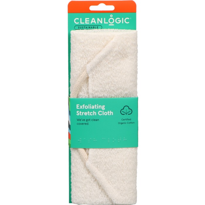 Cleanlogic Sustainable Exfoliating Stretch Cloth