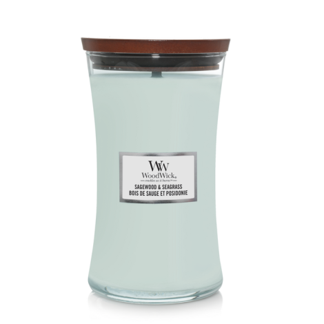 WoodWick Large Sagewood & Seagrass