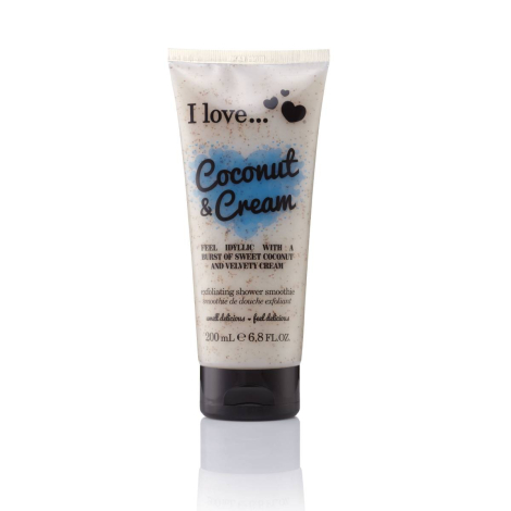 I Love Exfoliating Shower Smoothie Coconut & Cream  200ml