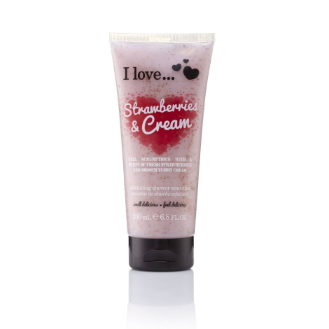 I Love Exfoliating Shower Smoothie Strawberries & Cream 200ml