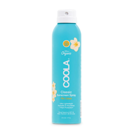 COOLA Classic Body Organic Sunscreen Spray SPF 30 Piña Colada 177ml