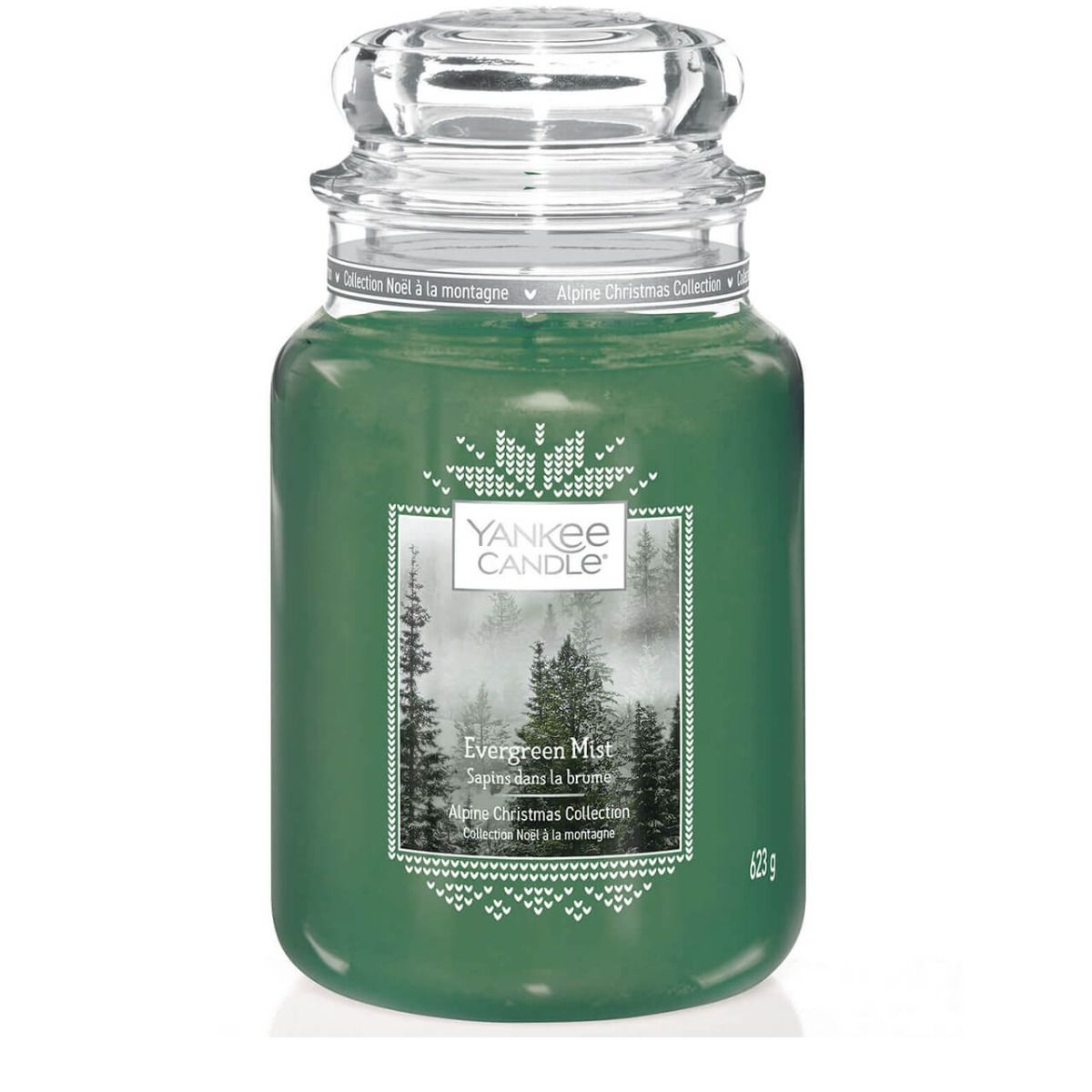 Yankee Candle Classic Large Evergreen Mist 623g