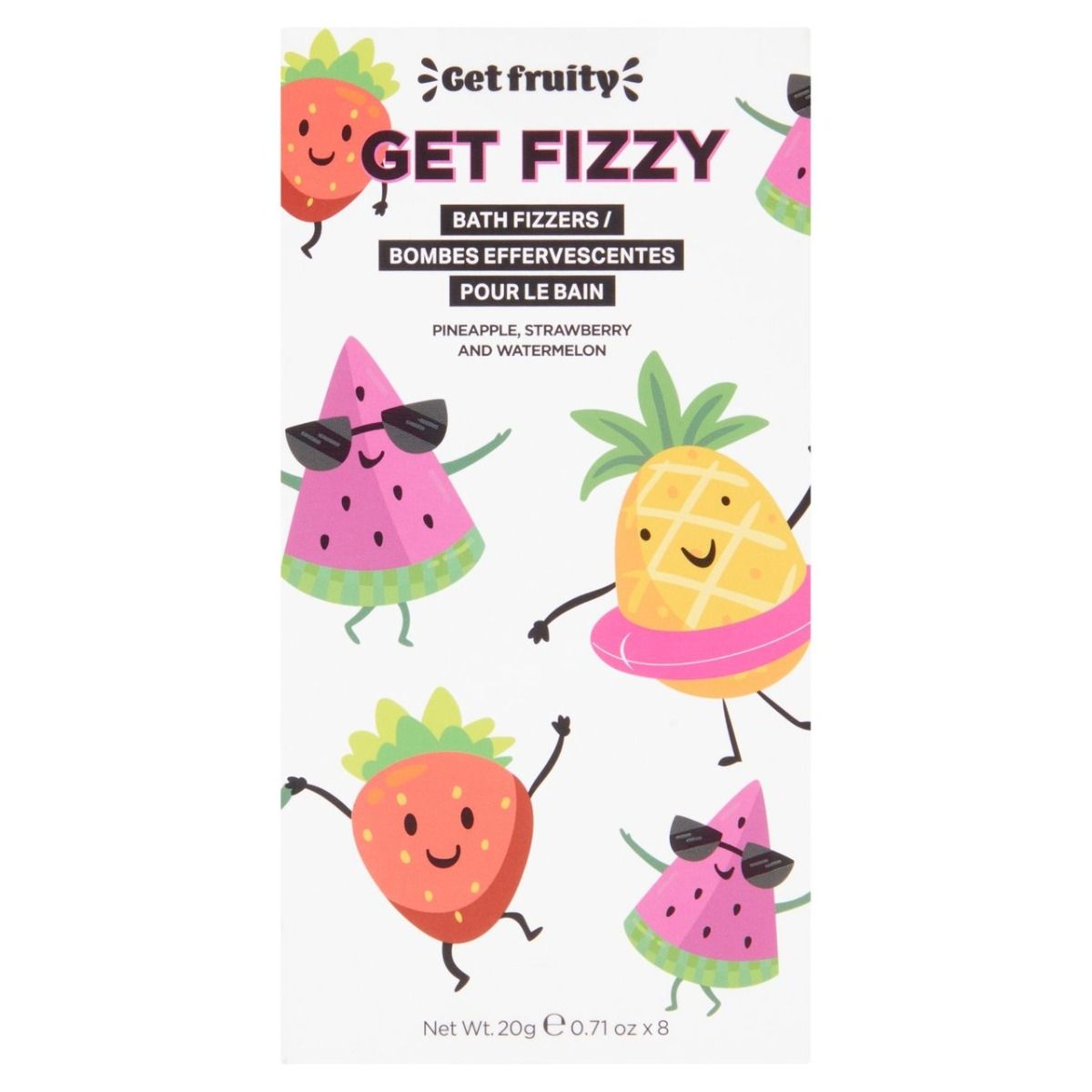 Get Fruity Get Fizzy Badbomber 8 x 20g