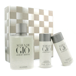 Armani Acqua Di Gio Homme Edt 50 ml + Shower Gel 50 ml + Aftershave Balm 50 ml