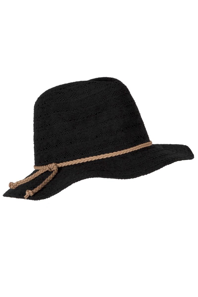 Panos Emporio Lace Naxos Hat Black