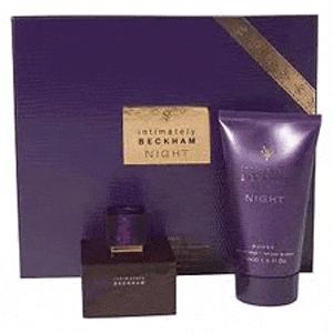 Intimately Night For Her Edt 75 ml (skadad låda) - Body Silk Lotion - David Beckham