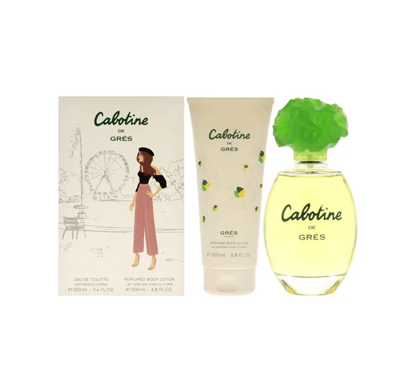 Parfums Grés Cabotine Edt 100ml + 200ml Perfumed Body Lotion Set