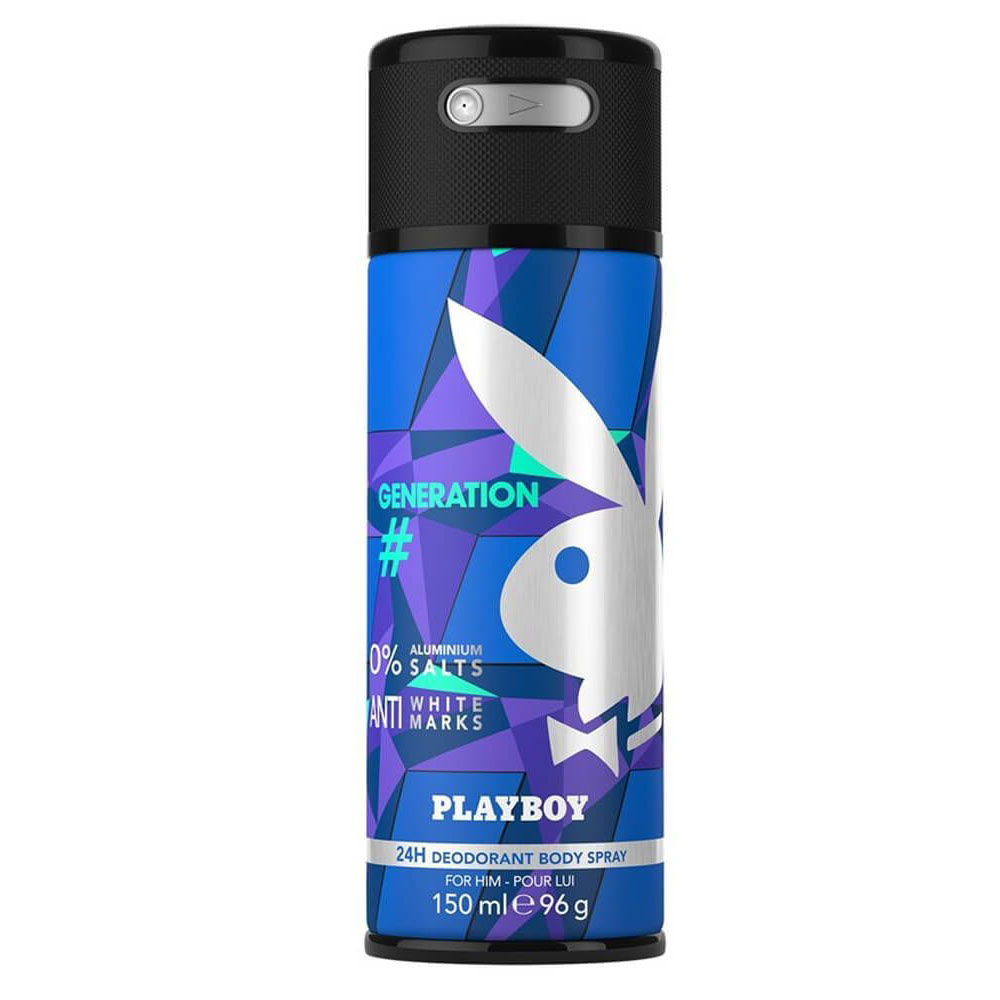 Playboy Generation# For Him 24H Deodorant Body Spray 150ml