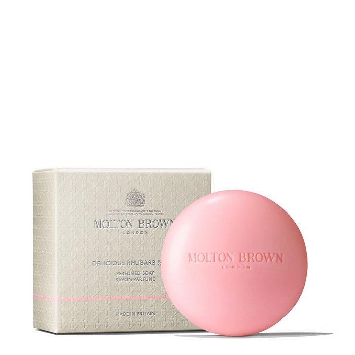 Molton Brown Delicious Rhubarb & Rose Perfumed Soap 150g