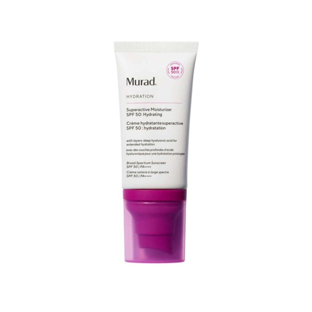 Murad Superactive SPF50 Moisturizer: Hydrating 50ml