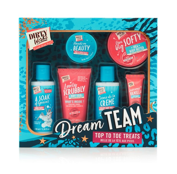 Dirty Works Dream Team Top To Toe Treats